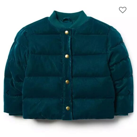Janie and Jack Other - Kids Teal Puffer Jacket